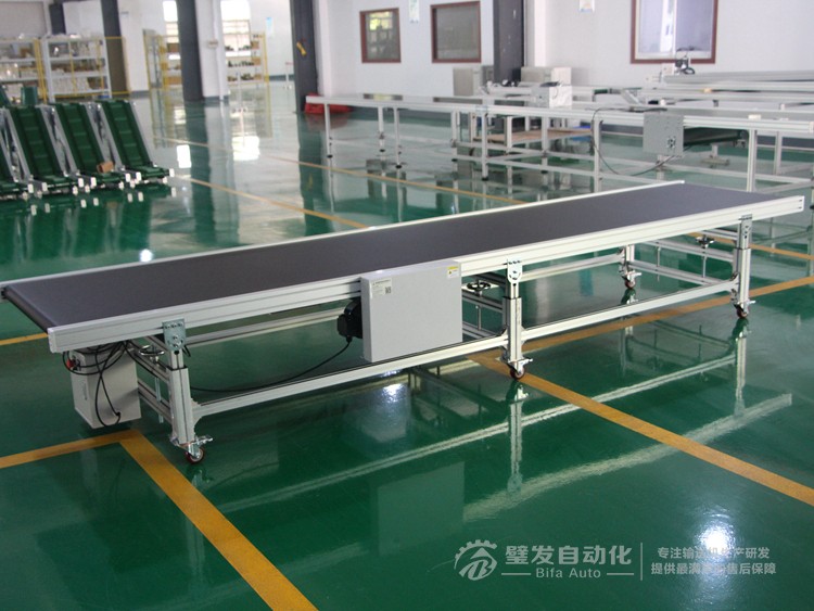 標(biāo)磚大線(xiàn)結(jié)構(gòu)黑色皮帶升降腿