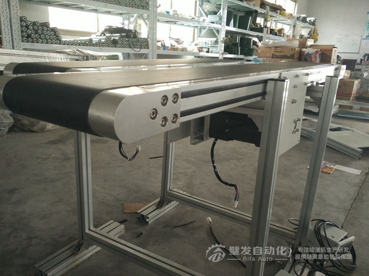 歐標型材皮帶面高于型材小型輸送機 歐標型材皮帶面高于型材小型輸送機