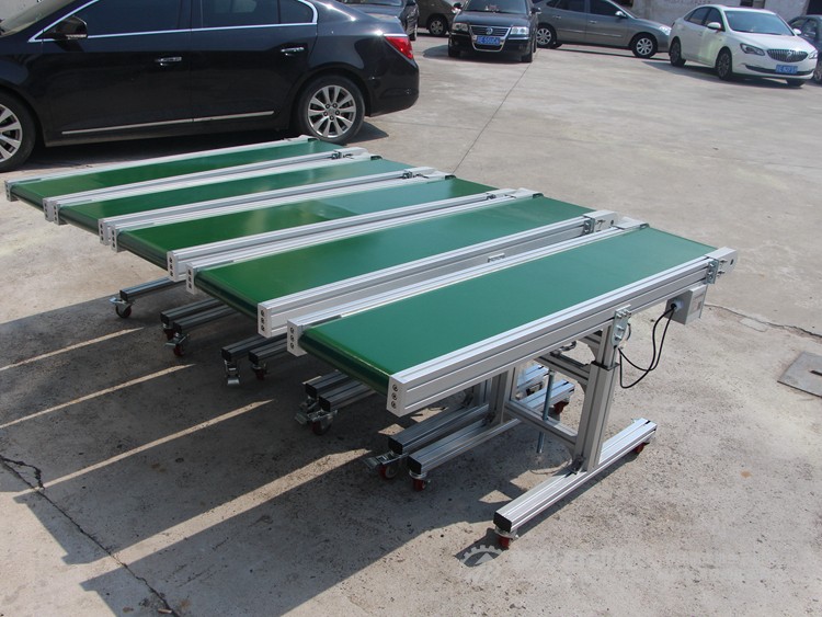 小型單腿支撐皮帶輸送機 小型單腿支撐皮帶輸送機