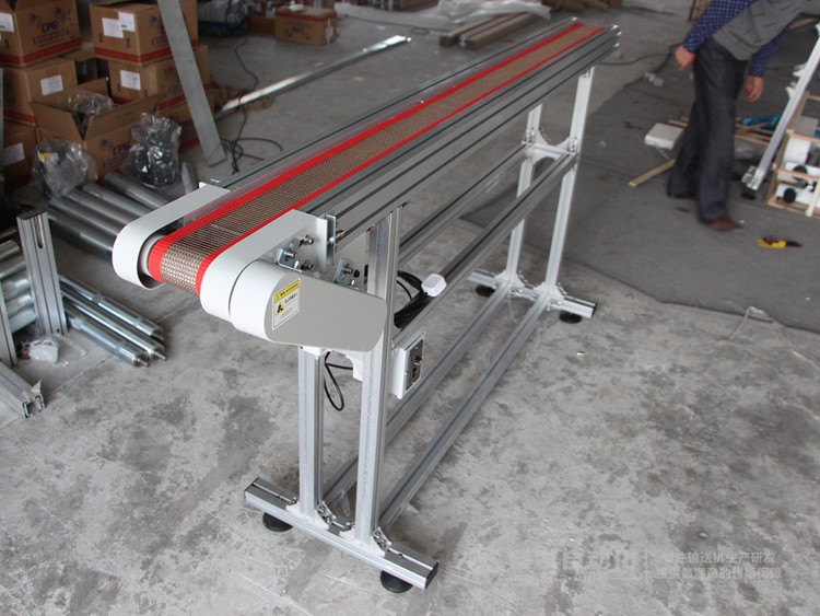 小型特佛龍網帶輸送線 小型特佛龍網帶輸送線