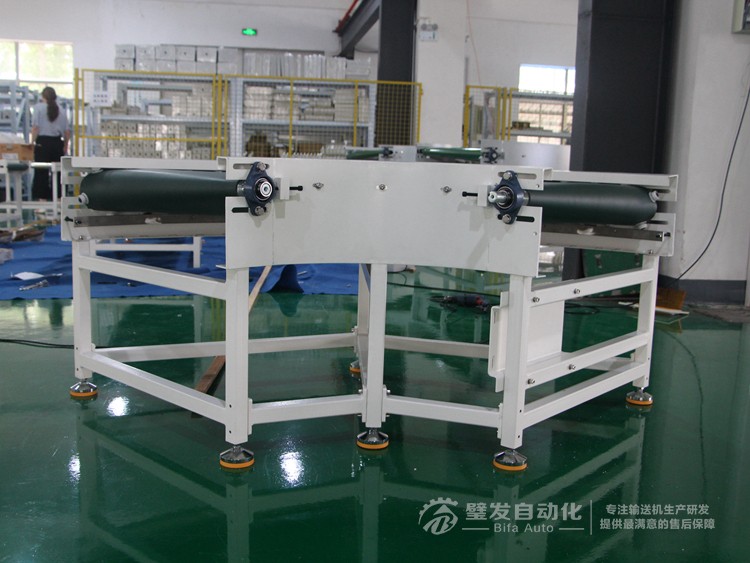 PU墨綠皮帶碳鋼烤漆結(jié)構(gòu)90度轉(zhuǎn)彎?rùn)C(jī) PU墨綠皮帶碳鋼烤漆結(jié)構(gòu)90度轉(zhuǎn)彎?rùn)C(jī)