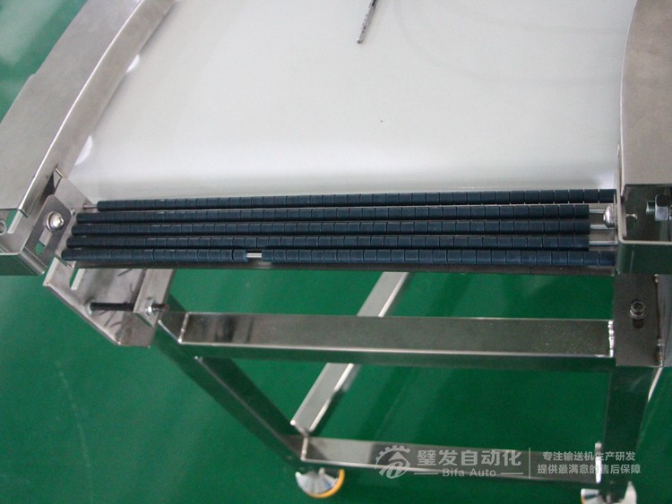 整機不銹鋼白色食品級皮帶90度轉(zhuǎn)彎機 整機不銹鋼白色食品級皮帶90度轉(zhuǎn)彎機